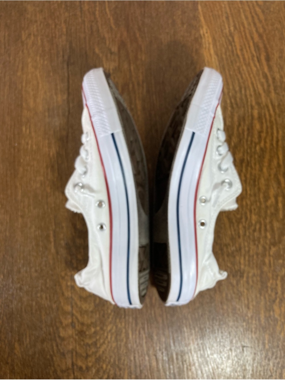 Converse CTAS Shoreline Slip On Sneaker Women’s Size 8 White Canvas - Picture 6 of 8